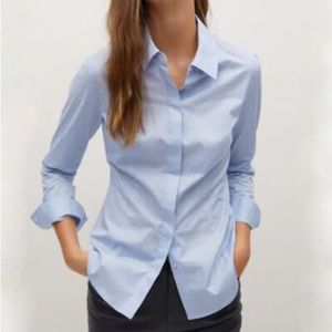 Mango slim-fit poplin shirt